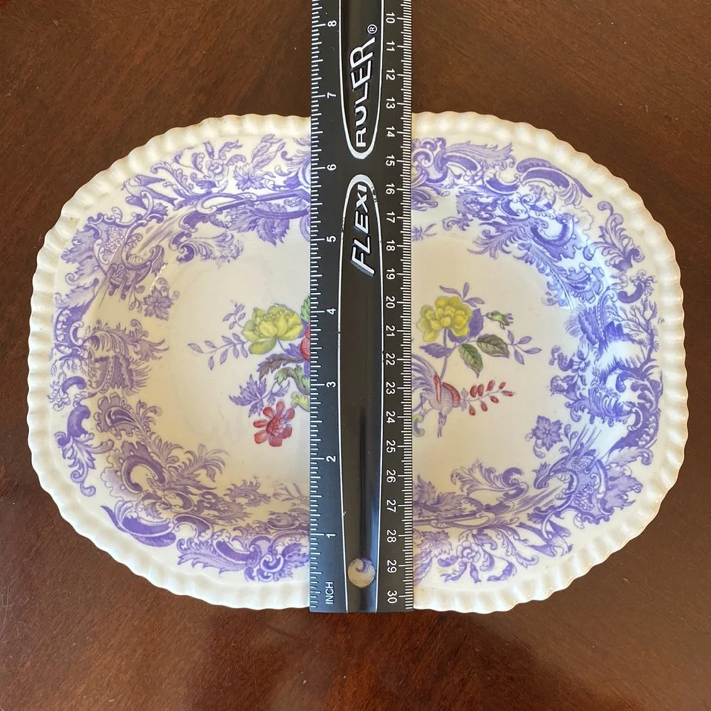 Mulberry Beverly Spode England Small 9’ Oval Plater - Picture 8 of 10